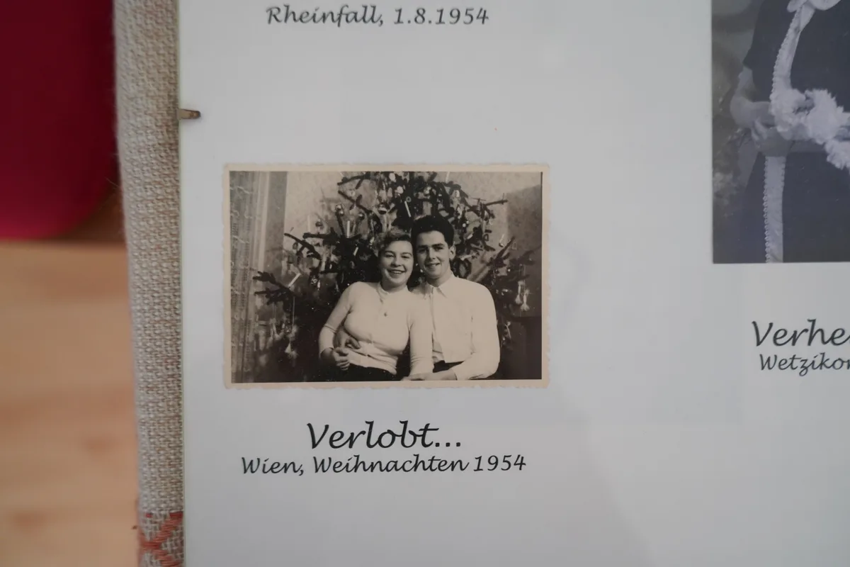 Foto der Verlobung von Paula und Karl Grimm